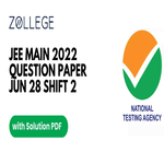 JEE Main 2022 Question Paper with Answer Key PDF Jun 28 Shift 2 ZPYP